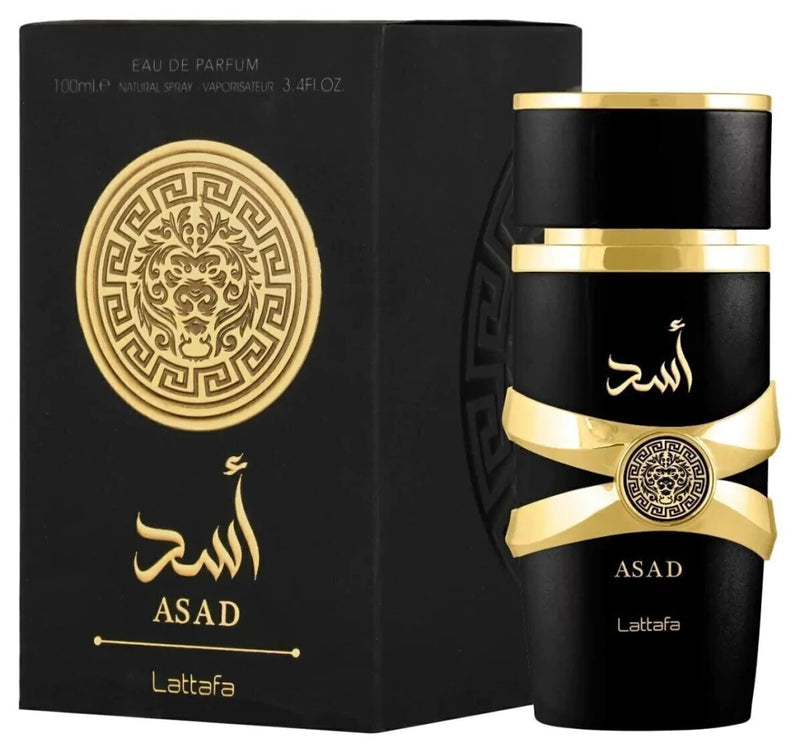 Perfume Sensual Árabe | Lataffa ASAD – 100ml ( Black Novembro )