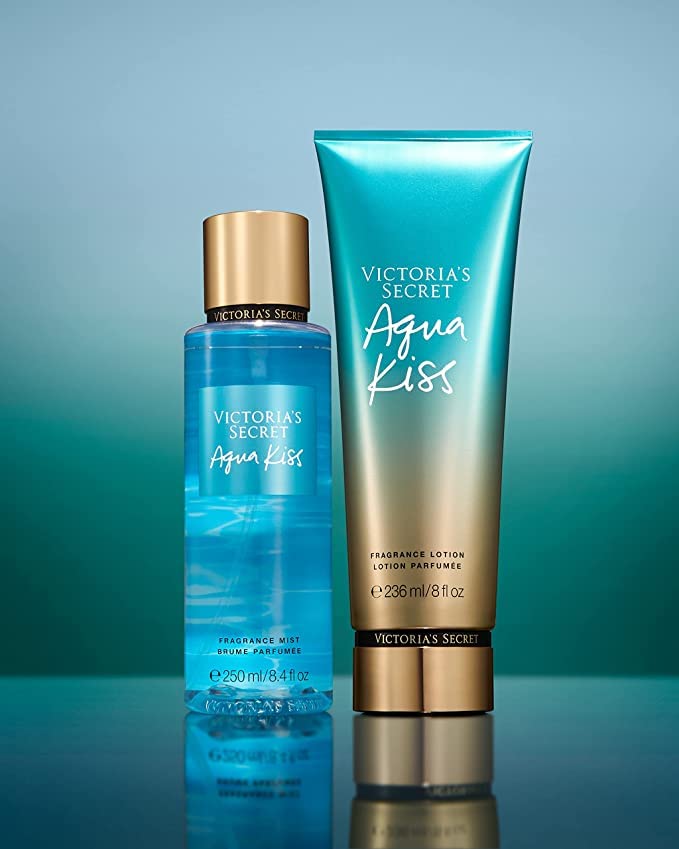 Acqua Kiss 2 em 1 | Body Splash 250ml e Hidratante 236ml – Victoria's Secret