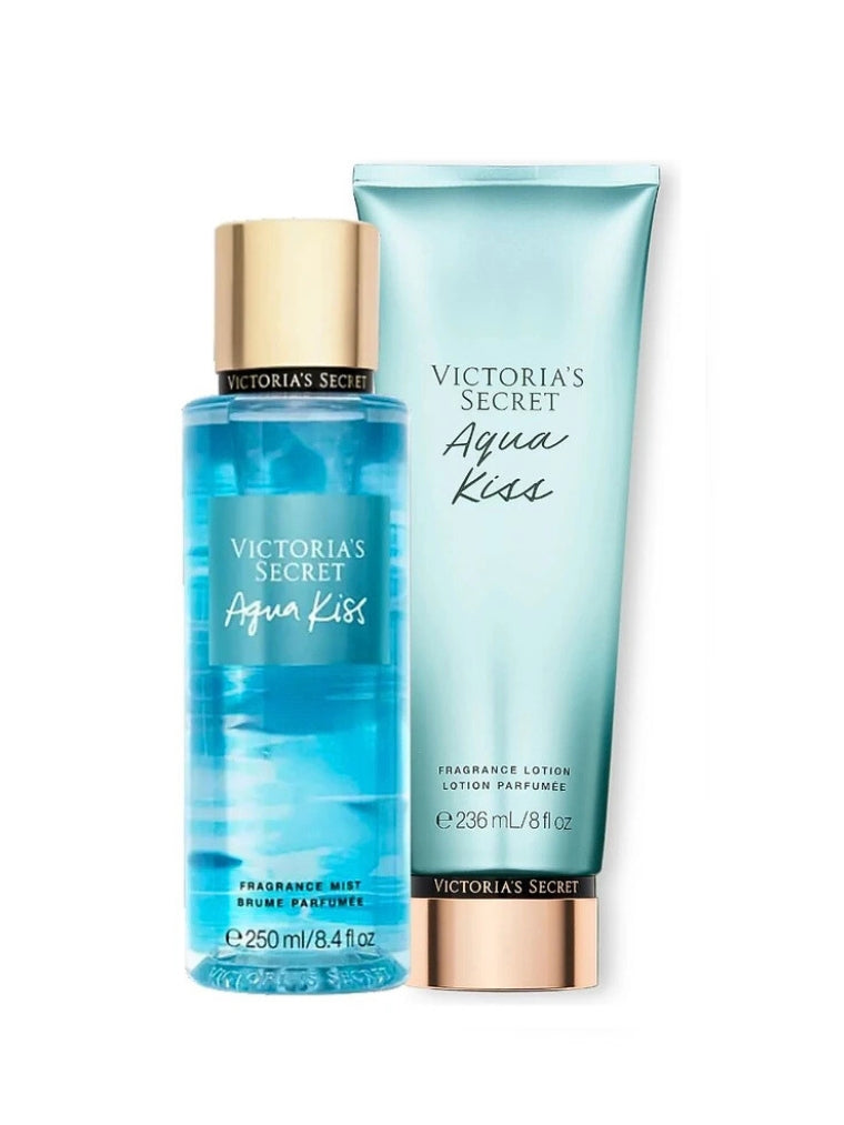 Acqua Kiss 2 em 1 | Body Splash 250ml e Hidratante 236ml – Victoria's Secret