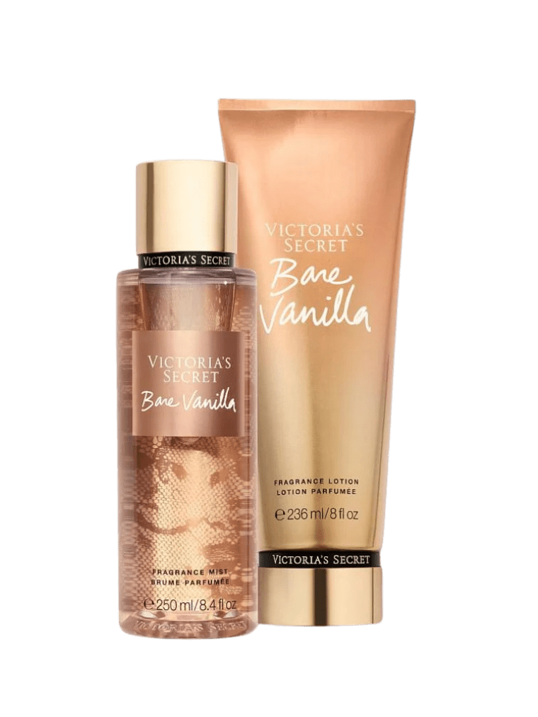 Kit Bare Vanilla | Body Splash 250ml e Hidratante 236ml – Victoria`s Secret