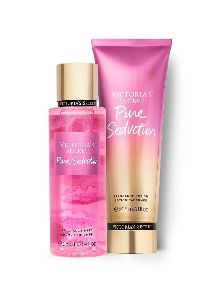 Kit Pure Seduction | Victoria`s Secret – Body Splash 250ml e Hidratante 236ml