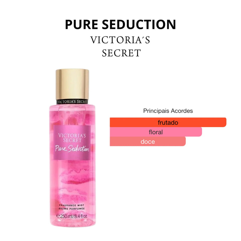 Kit Pure Seduction | Victoria`s Secret – Body Splash 250ml e Hidratante 236ml